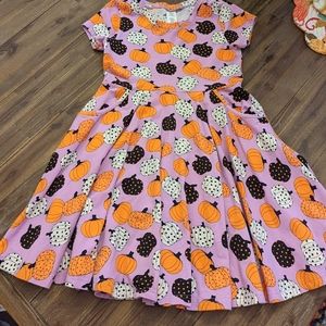 Eleanor Rose Pumpkin Dress